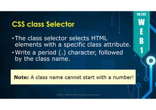 Comprehensive Guide to CSS Basics and HTML File Management for Web ...