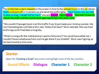 LO3 - Lesson 5 - Script | PPTX