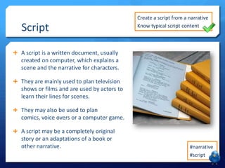 LO3 - Lesson 5 - Script | PPTX
