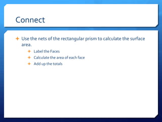 Lesson 5 surface area of a rectangular prism | PPTX