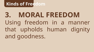 Humanized Rms Freedom Lesson 5 - The Freedom of the Human Person.pptx