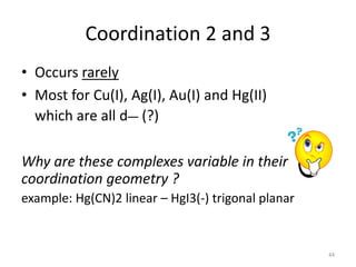 Bonding in Coordination Compounds | PDF