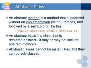 Abstract & Interface | PPT