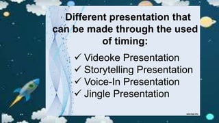 LESSON 5 ADVANCE PRESENTATION SKILLS | PPTX