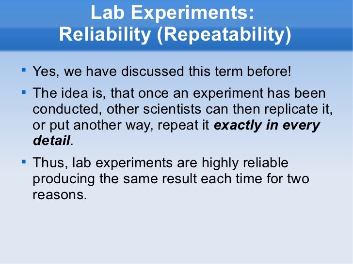 AS Sociology Experiments