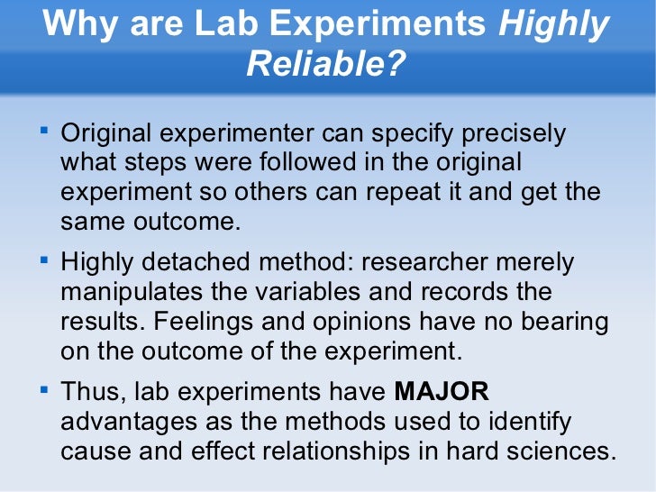 AS Sociology Experiments