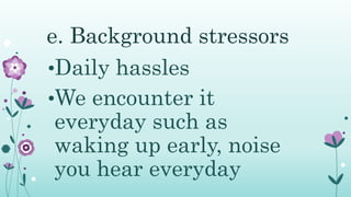 lesson 5 coping with stress aspect of personal development | PPTX