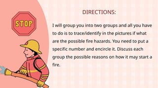 LESSON 5 FIRE HAZARDS - Disaster Readiness and Risk Reduction | PPTX