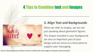 Combine Text and Images | PPTX | Technology & Computing