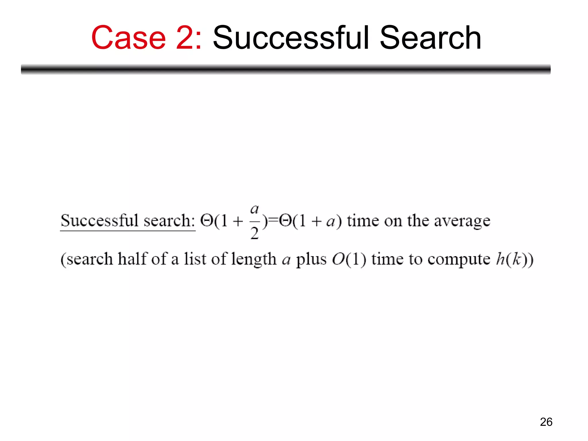 26
Case 2: Successful Search
 