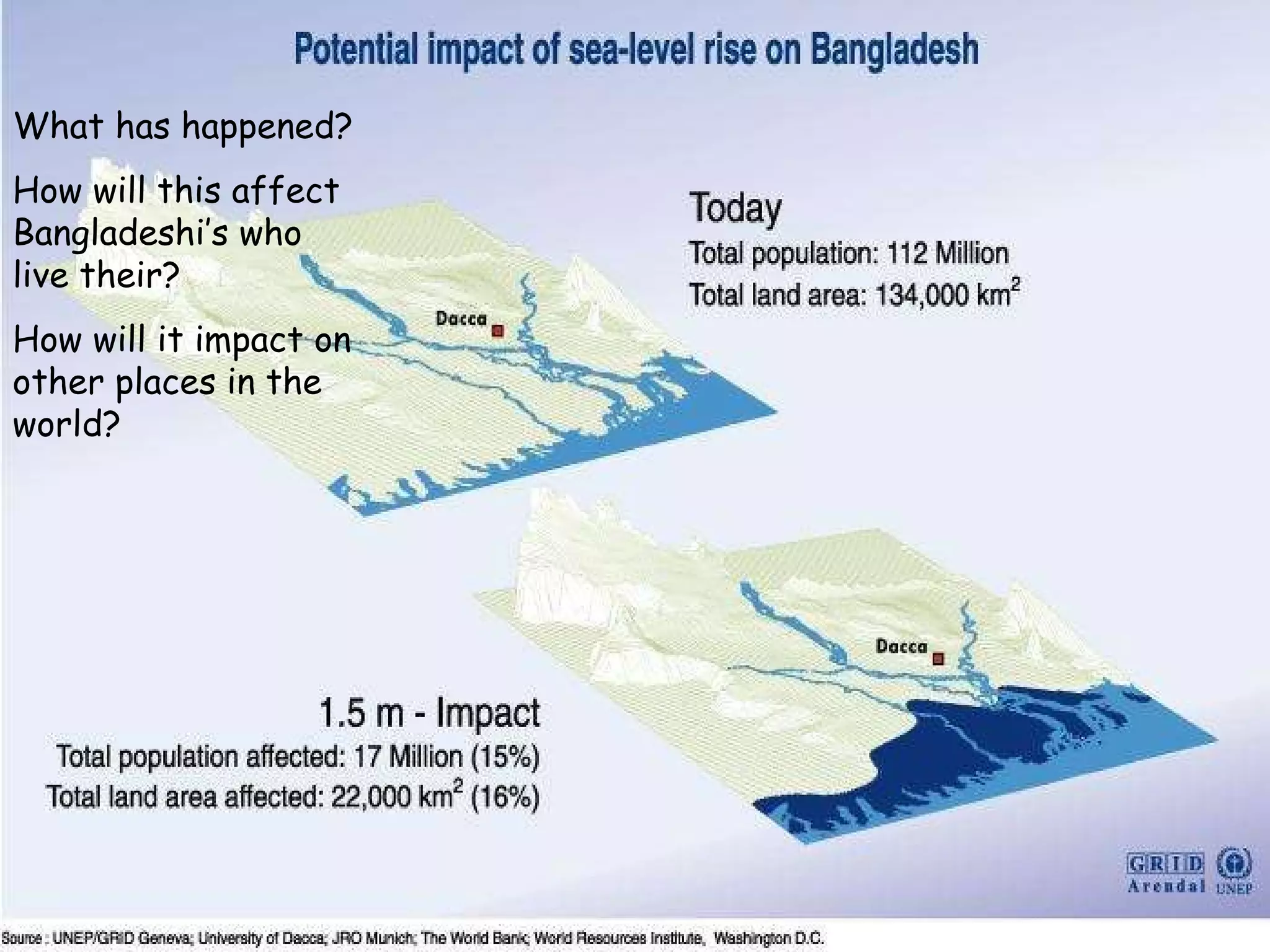 What has happened? How will this affect Bangladeshi’s who live their? How will it impact on other places in the world? 