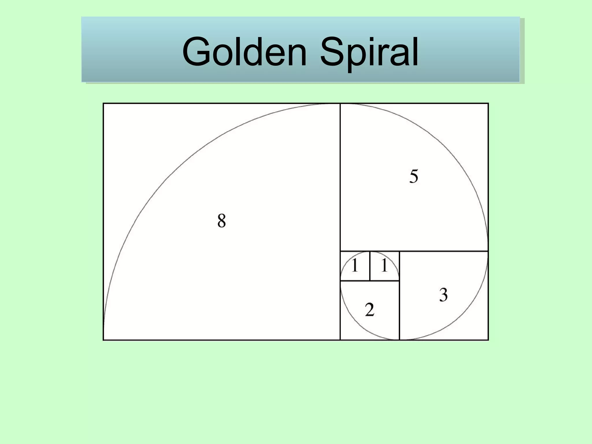 Golden SpiralGolden Spiral
 