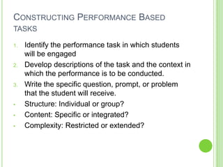 Lesson 5 performance based assessment | PPTX