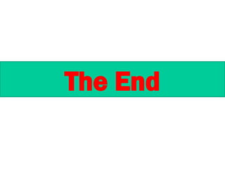 The End
 