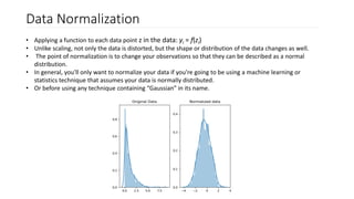 Scaling and Normalization | PDF