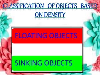 Lesson 5 sorting materials into groups