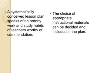 Systematic Syntax Lesson Plan Developing A Science Lesson | PPTX
