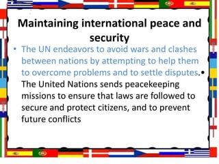 the United Nations | PPTX