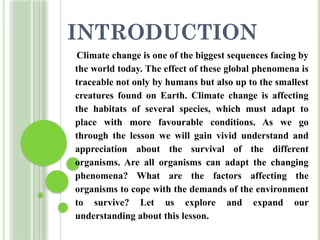 Lesson 6.pptx Extinction of Species and survival | PPTX