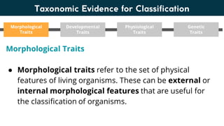Lesson 6. Basic Taxonomy and Classification | PDF