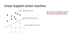 Comprehensive Introduction to Support Vector Machines (SVM) and Linear ...