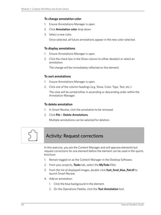 Lesson 6 - Collaborate And Approve Content