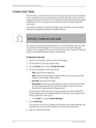 Lesson 6 - Collaborate And Approve Content