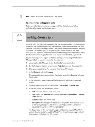 Lesson 6 - Collaborate And Approve Content