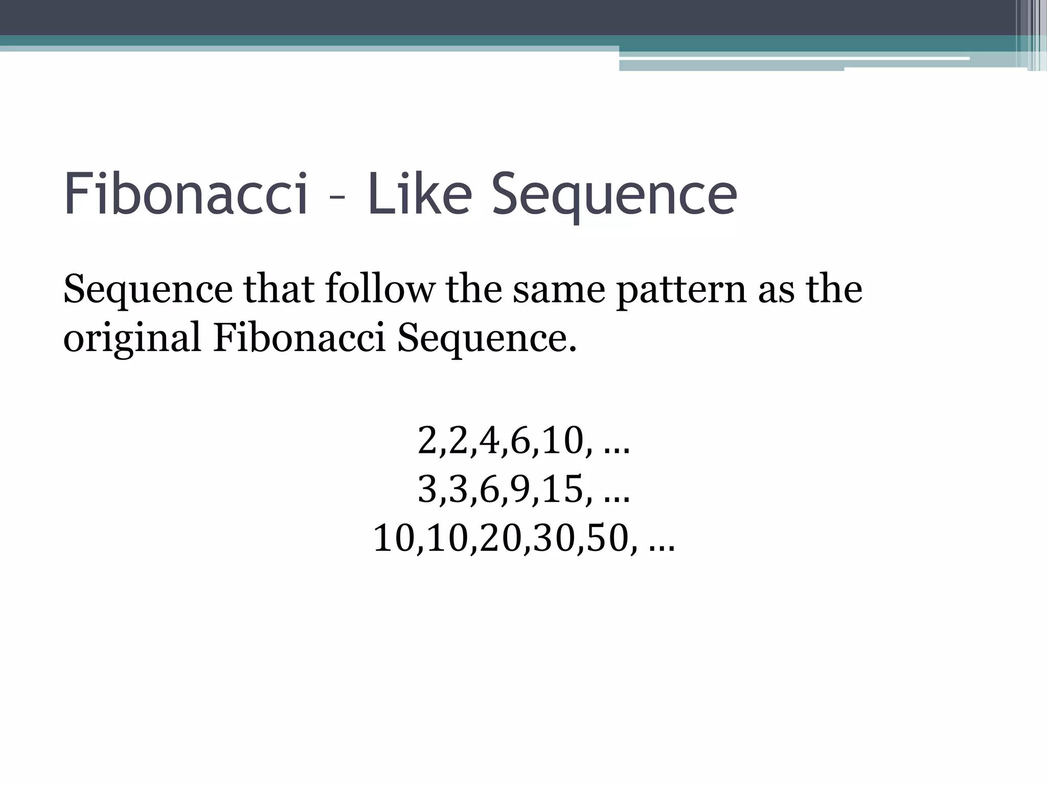 Lesson 6 - Harmonic and Fibonacci Sequence.pptx