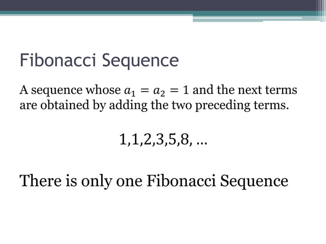 Lesson 6 - Harmonic and Fibonacci Sequence.pptx