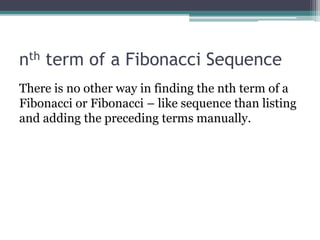 Lesson 6 - Harmonic and Fibonacci Sequence.pptx