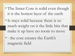 Quarter 1 Lesson in Earth and Life Science- Layers of the earth( Crust ...