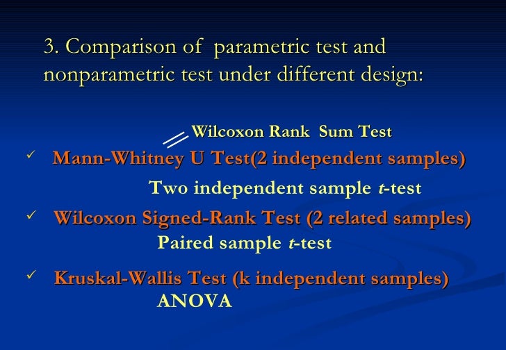 Lesson 6 Nonparametric Test 2009 Ta