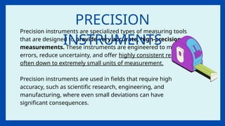 LESSON 6 - Precision Instrumentsg8. pptx | PPTX