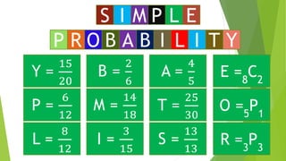 Math Simple Probability Lesson 6 - Simple Probability.pptx