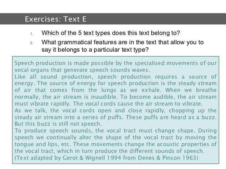 Text Types