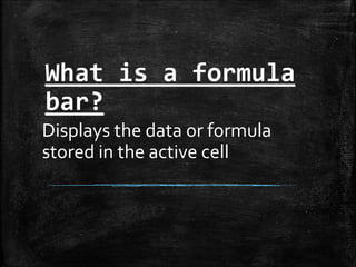 spreadsheet.ppt