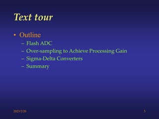 Lesson 6 Analog to Digital Converters (Lecture 3).ppt