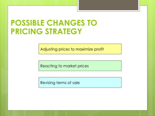 LESSON 6 and 7 - PRICING STRATEGY IMPLEMENTATIONS.ppt