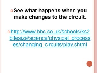 Lesson 6 electric energy