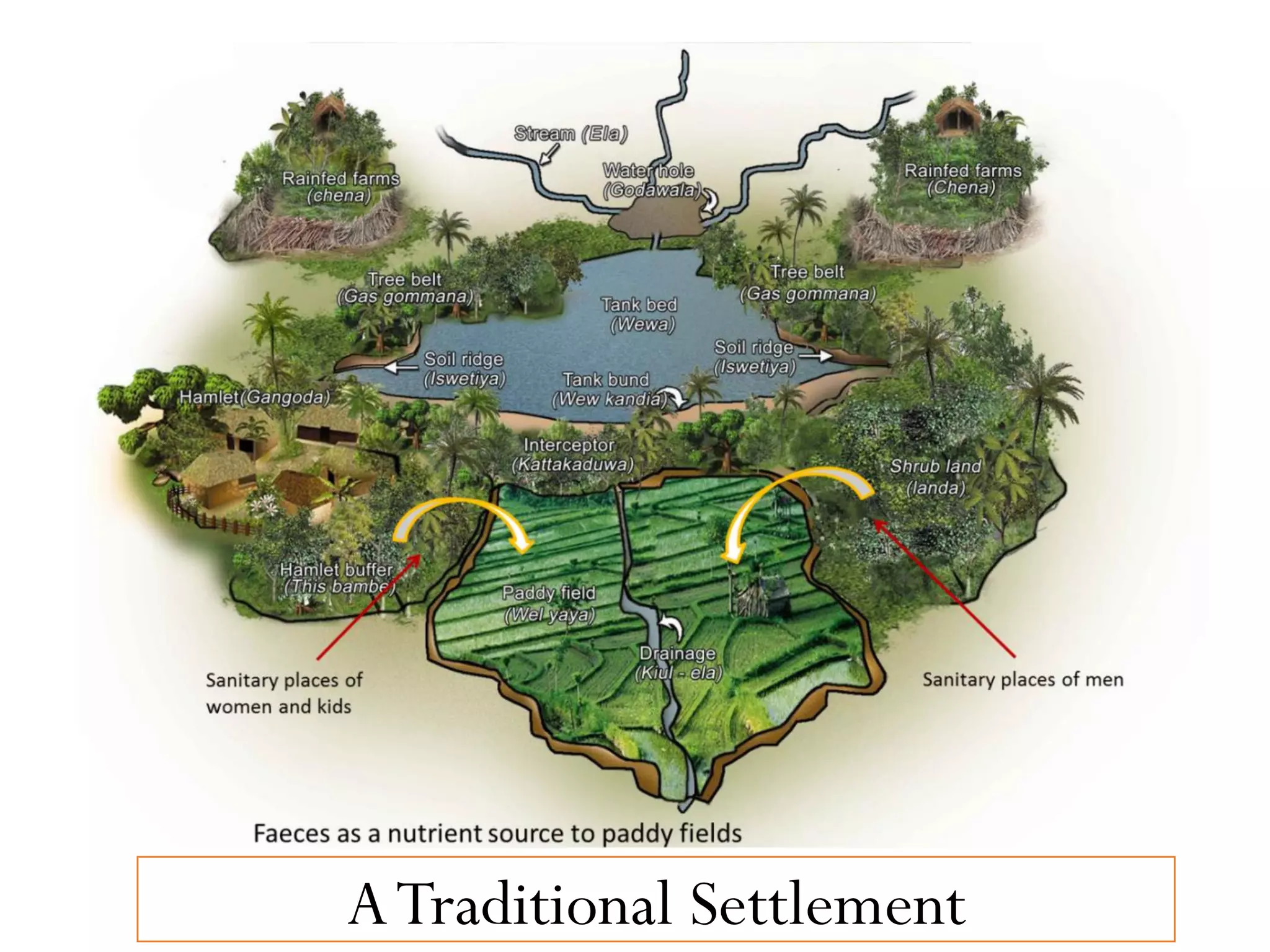 ATraditional Settlement
 