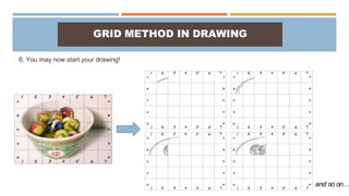 GRID METHOD IN DRAWING
6. You may now start your drawing!
and so on…
 