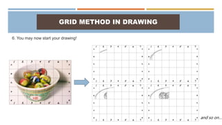 GRID METHOD IN DRAWING
6. You may now start your drawing!
and so on…
 