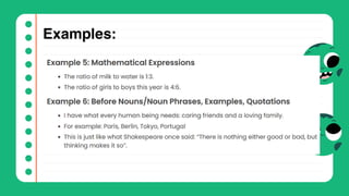 For Example Grammar Punctuation and its Use in English Grammar | PDF