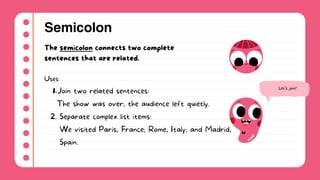 Punctuation and its Use in English Grammar | PDF