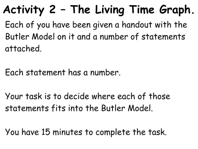 Lesson6 thebutlertouristresortcyclelifemodel | PPT | Free Download