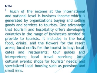 Lesson 6 The Impacts of Tourism and Hospitality (2 Weeks).pptx