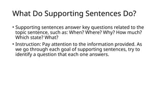 Comprehensive Guide to Writing Effective Paragraphs and Sentences | PPTX