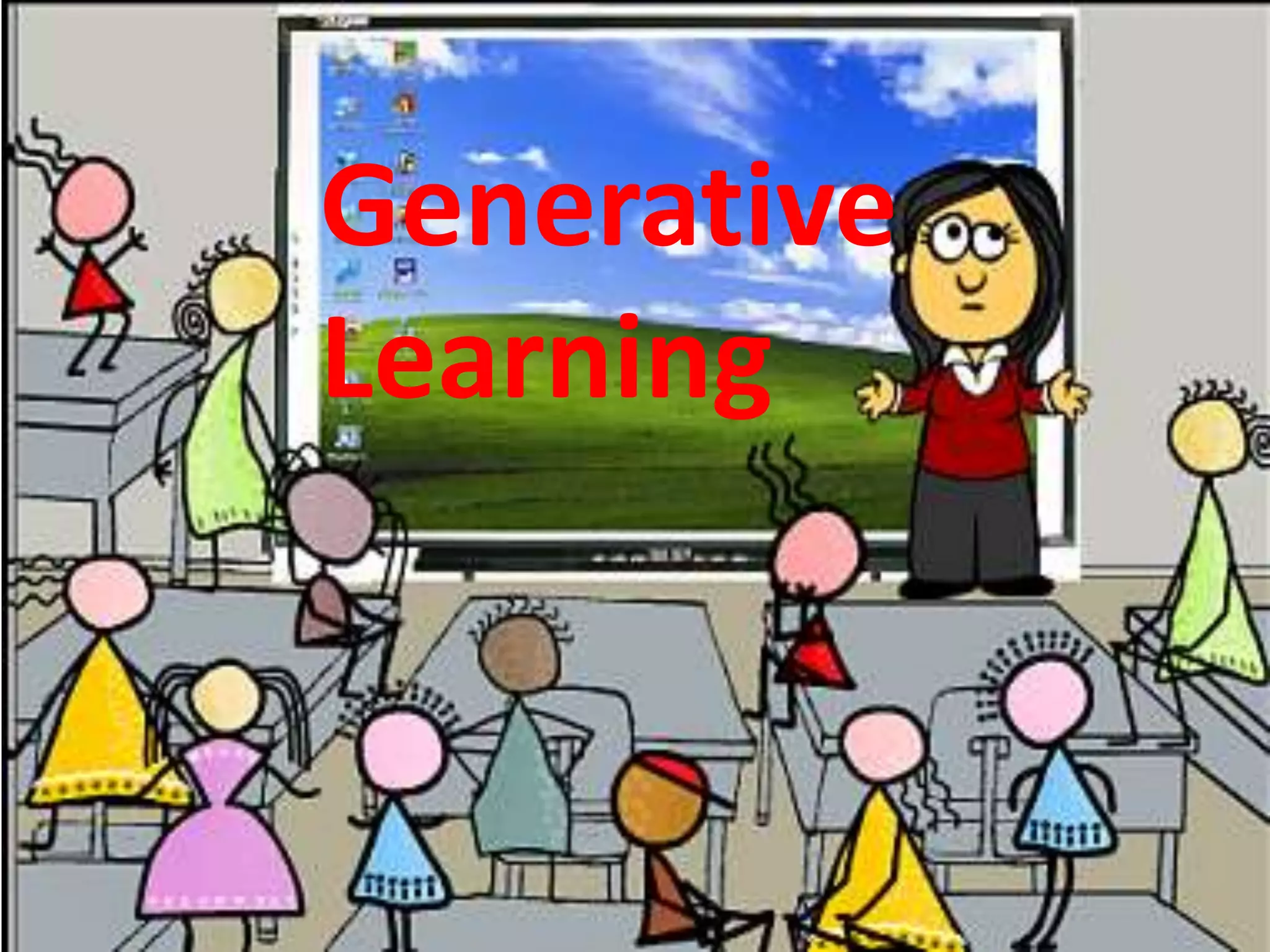 Generative
Learning
 