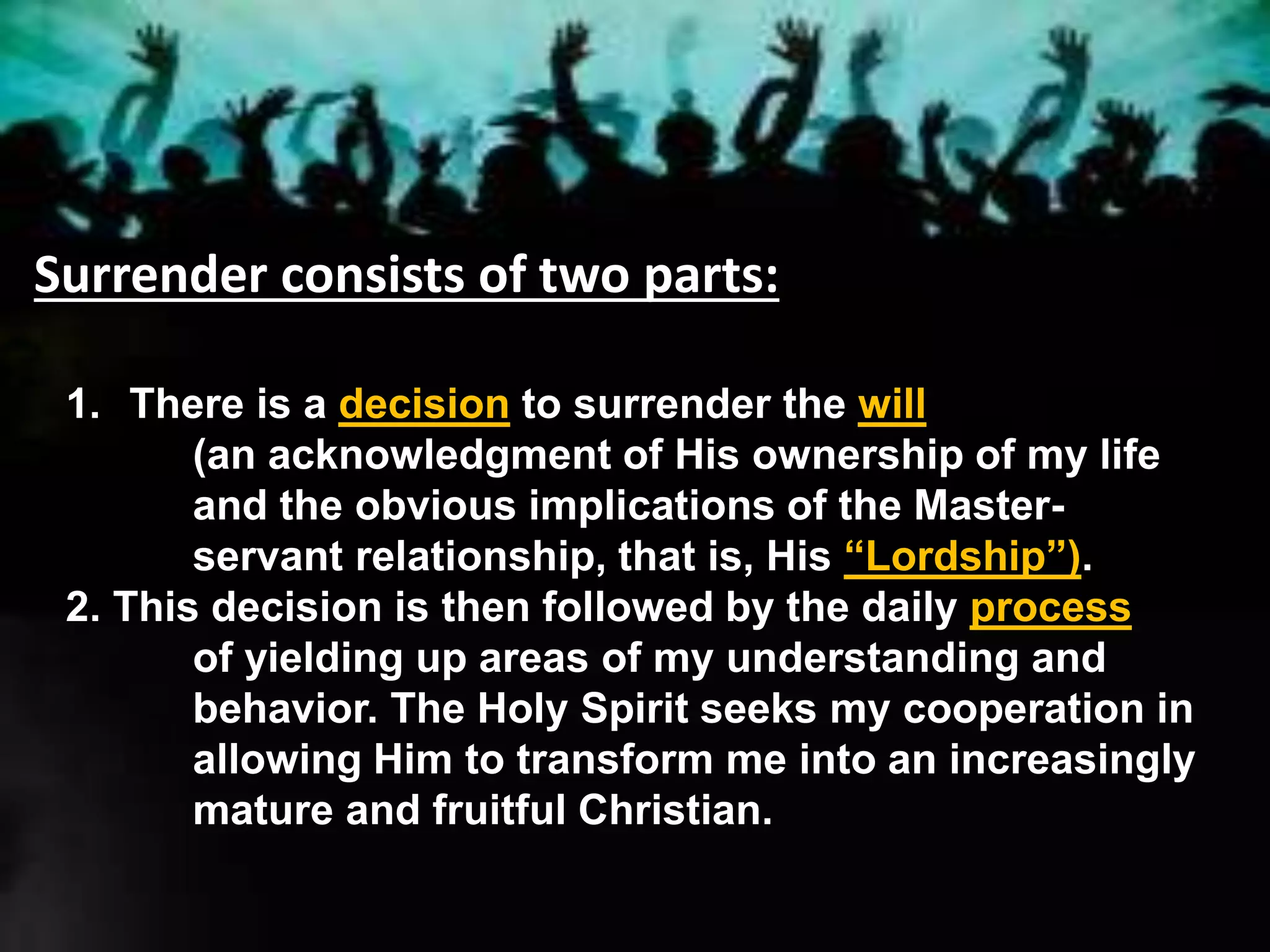 Lesson 7 - Progressive Spiritual Growth | PPTX